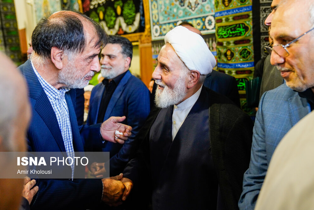 عکس/ مراسم بزرگداشت مرحوم محمد ناطق نوری