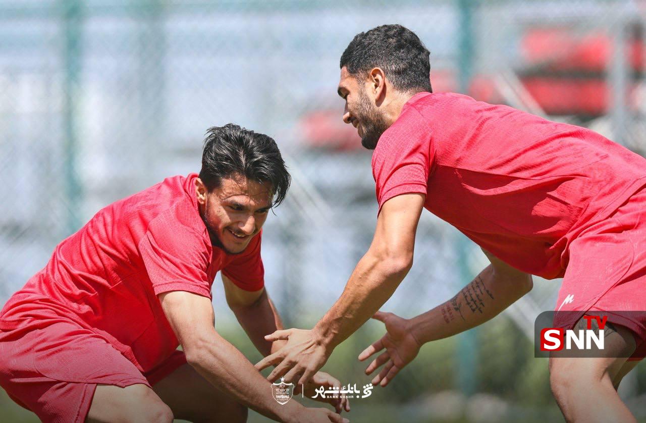 تصاویری از تمرین امروز پرسپولیس
