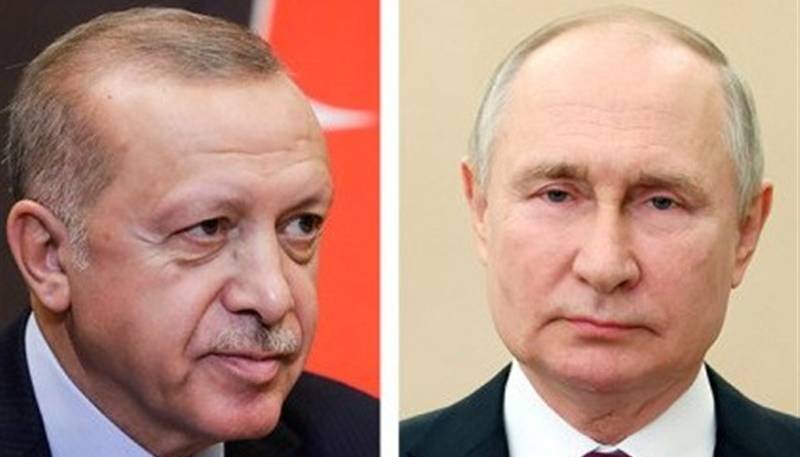 پوتین به اردوغان: آماده حل دیپلماتیک مناقشه اوکراین هستیم