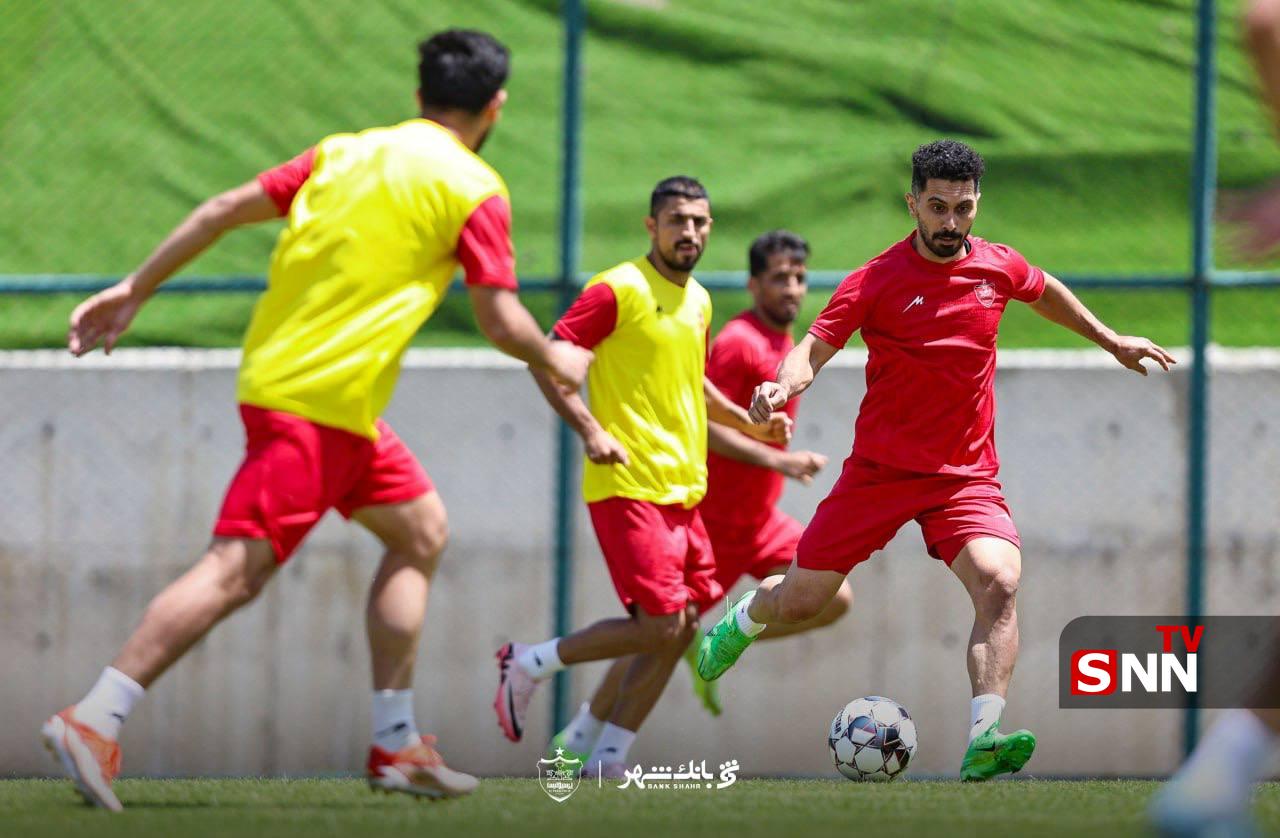 تصاویری از تمرین امروز پرسپولیس
