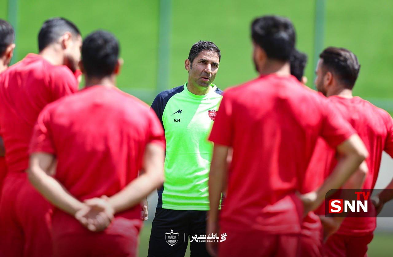 تصاویری از تمرین امروز پرسپولیس