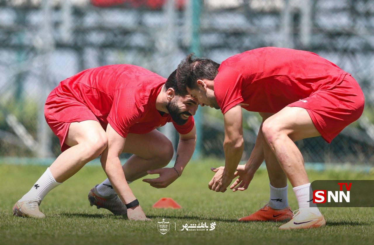 تصاویری از تمرین امروز پرسپولیس