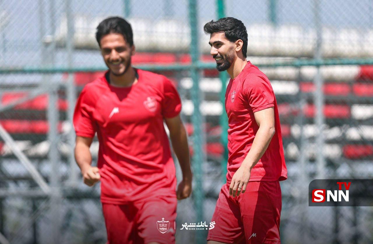 تصاویری از تمرین امروز پرسپولیس