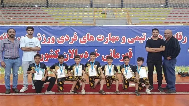 نخستین مدال کشوری خردسالان ورزش زورخانه‌ای برای خراسان جنوبی ثبت شد