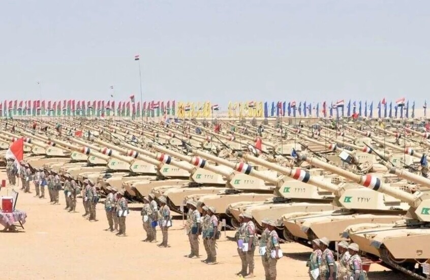 «ملکه تانک‌ها در قاره آفریقا»؛ نگرانی اسرائیل از نیروی زرهی مصر