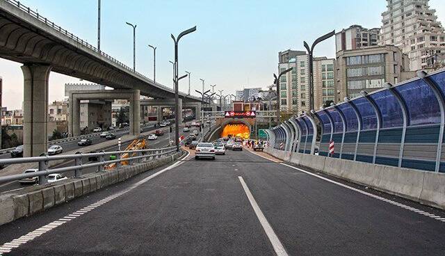 دو تونل‌ تهران امشب مسدود می‌شود