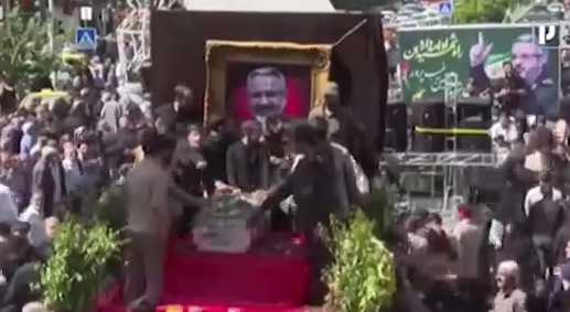 پیکر شهید غیب‌پرور در شیراز تشییع شد