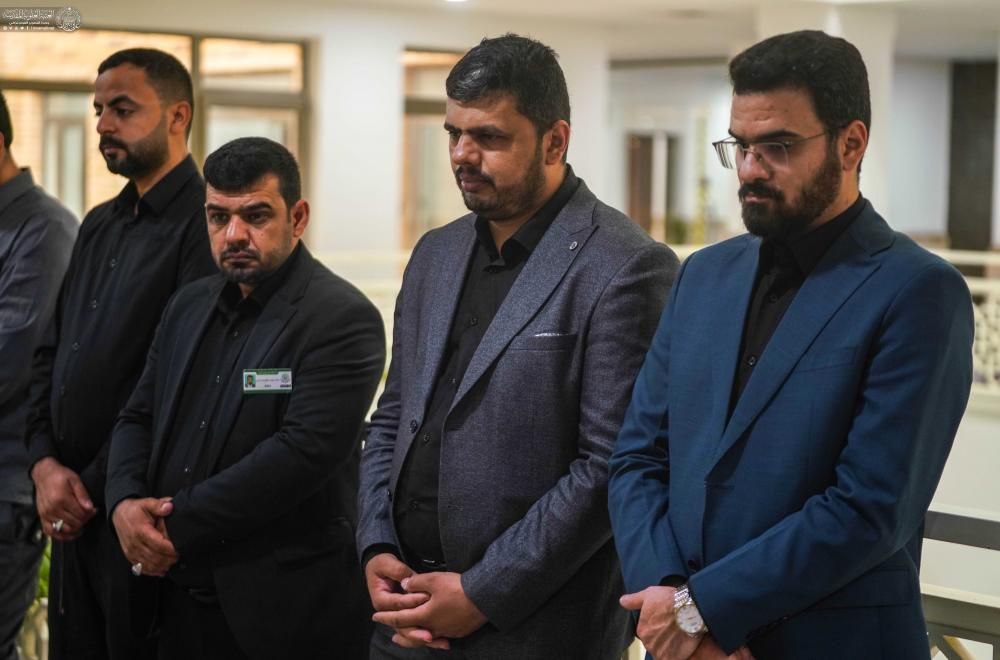  برپایی مجلس عزاداری شهادت حضرت زین‌العابدین علیه‌السلام در حرم مطهر علوی  