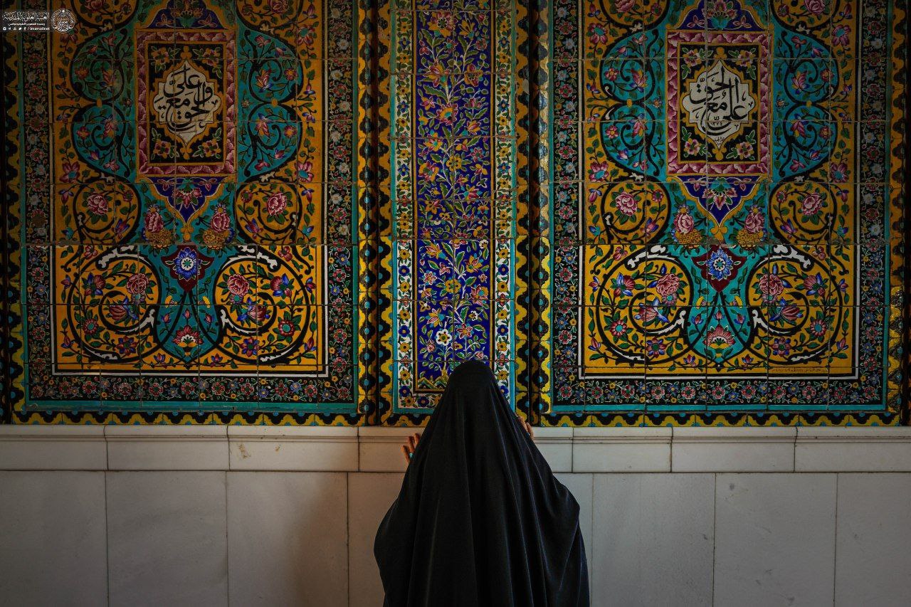 تصاویری از حرم مطهر امیرالمؤمنین(ع) در روز زیارتی ایشان
