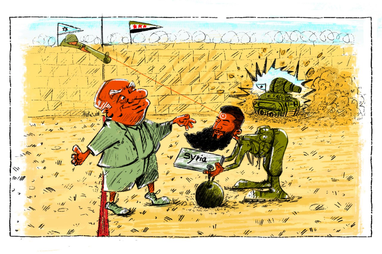 کاریکاتور/ غافلگیری الجولانی در اوج سرسپردگی به اسرائیل