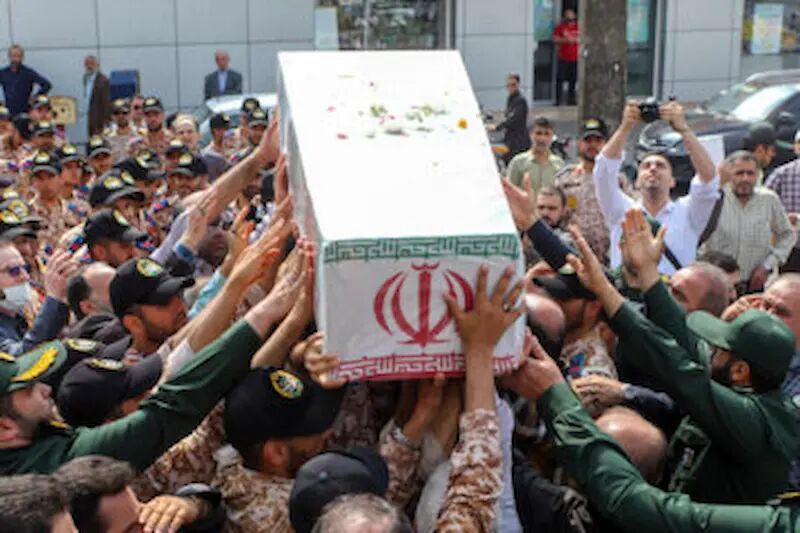 پیکر مطهر جانباز شهید در همدان تشییع شد