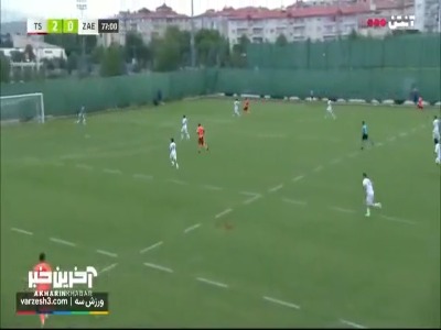 گل سوم ترابزون اسپور به ذوب آهن توسط آگوستو