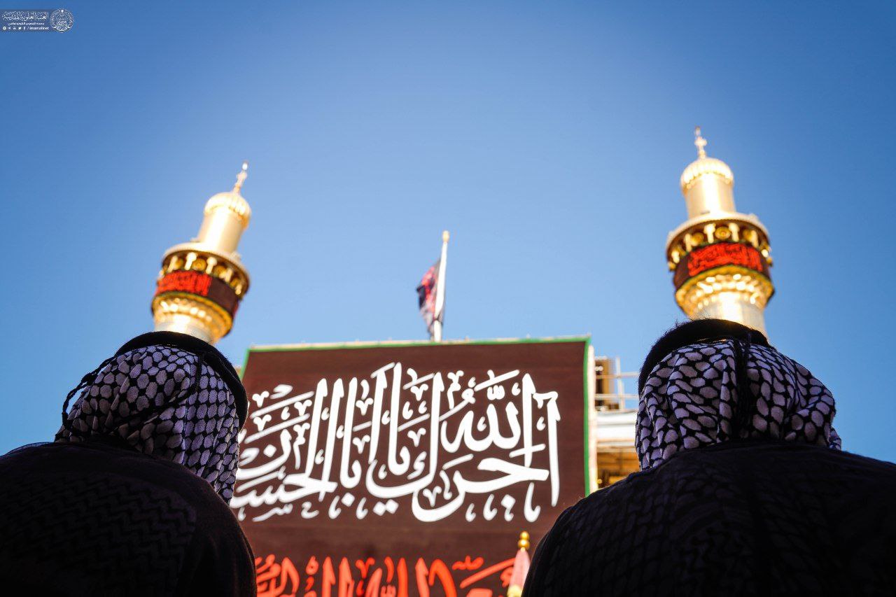 تصاویری از حرم مطهر امیرالمؤمنین(ع) در روز زیارتی ایشان