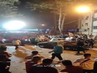 آتش‌سوزی ۳ واحد تجاری در رشت با ۵ مصدوم