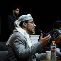 نشست خبری نماینده ویژه فرهنگی انصار الله یمن