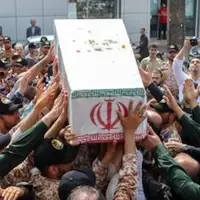پیکر مطهر جانباز شهید در همدان تشییع شد