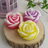 آموزش ساخت شمع گل رز