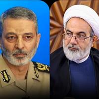 دیدار رئیس سازمان قضایی نیروهای مسلح با رئیس ستاد کل نیروهای مسلح