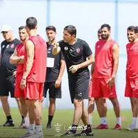تاکتیک‌‌های عبور از مدافعان و گلزنی در تمرین پرسپولیس