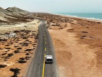 جاده ساحلی چابهار به بریس