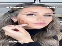 با لوازم آرایش صورتت رو لیفت کن!