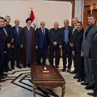 دیدار هیات پارلمانی ایران با رئیس مجلس نمایندگان و کمیته دفاع و امنیت عراق