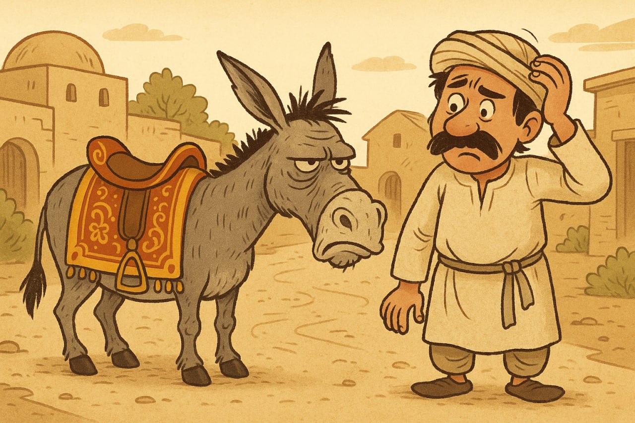 ضرب المثل/ خر همون خره، پالانش عوض شده 