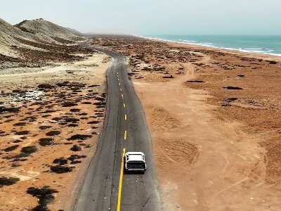 جاده ساحلی چابهار به بریس