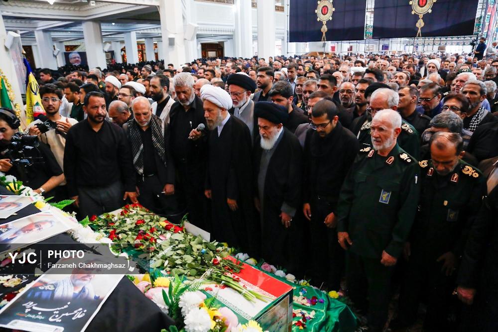 مراسم تشییع سردار شهید غلام‌حسین غیب پرور در شیراز