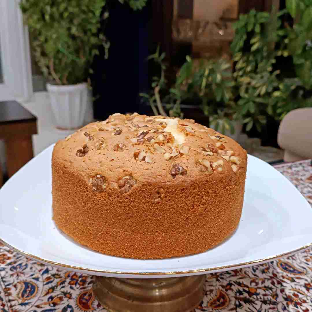 این هم کیک وانیلی 