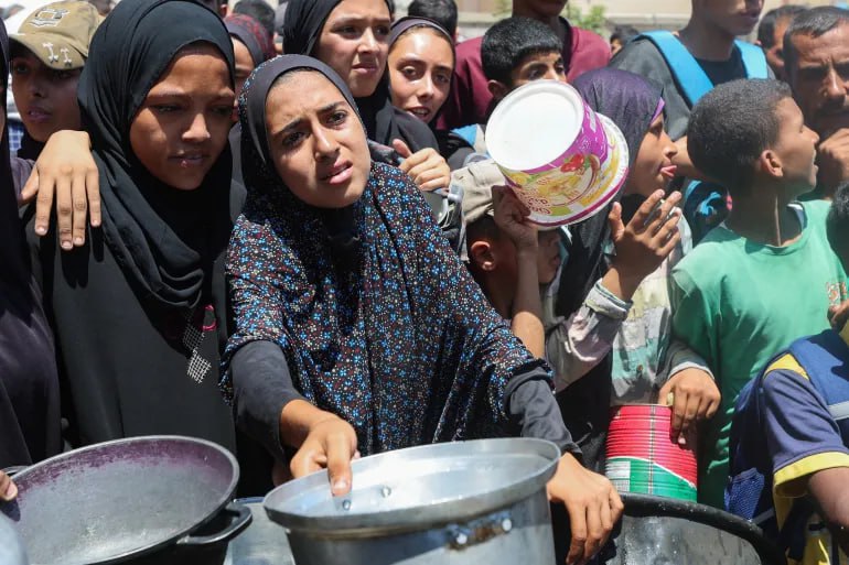 عکس/ گرسنگی در غزه؛ سلاح خاموش اما مرگبار