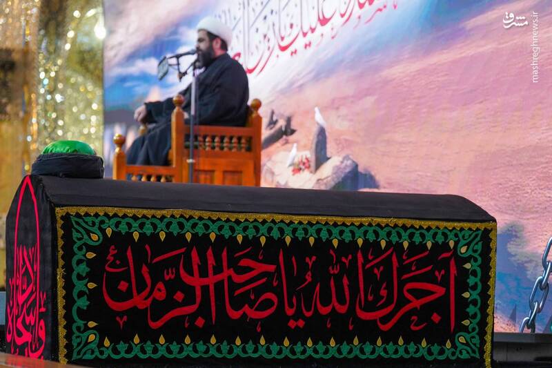 عکس/ تشییع نمادین امام سجاد(ع) در سامرا