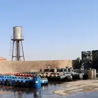 آتش‌سوزی در کارگاه فرآورده‌های نفتی در اصفهان