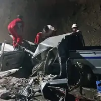 ریزش کوه جان ۲ هم‌وطن را گرفت