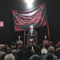 حضور تولیت آستان قدس در مراسم عزاداری افغانستانی‌های مقیم مشهد
