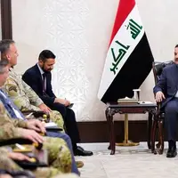  فرمانده سنتکام با السودانی در بغداد دیدار کرد