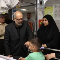بررسی روند رسیدگی به وضعیت مجروحان حادثه اتوبوس توسط بازرس کل فارس