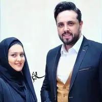 چهره ها/ قاب زن و شوهری مجری صداوسیما در تولدش