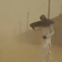 طوفان گردوخاک ۸۶ کیلومتری سیستان را درنوردید
