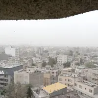 وزش باد آسمان خراسان رضوی را غبارآلود کرد