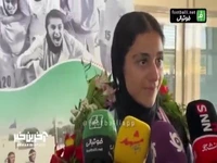 سارا دیدار: حمایت‌های سردار آزمون و مردم خیلی به ما انگیزه داد