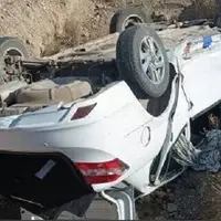 واژگونی مرگبار خودرو در جاده حرم به حرم؛ ۳ کشته و ۴ مصدوم