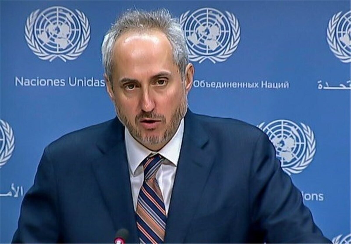سخنگوی دبیرکل سازمان ملل: از گفتگو میان ایران و اتحادیه اروپا استقبال می‌کنیم