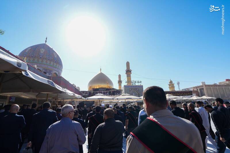 عکس/ تشییع نمادین امام سجاد(ع) در سامرا
