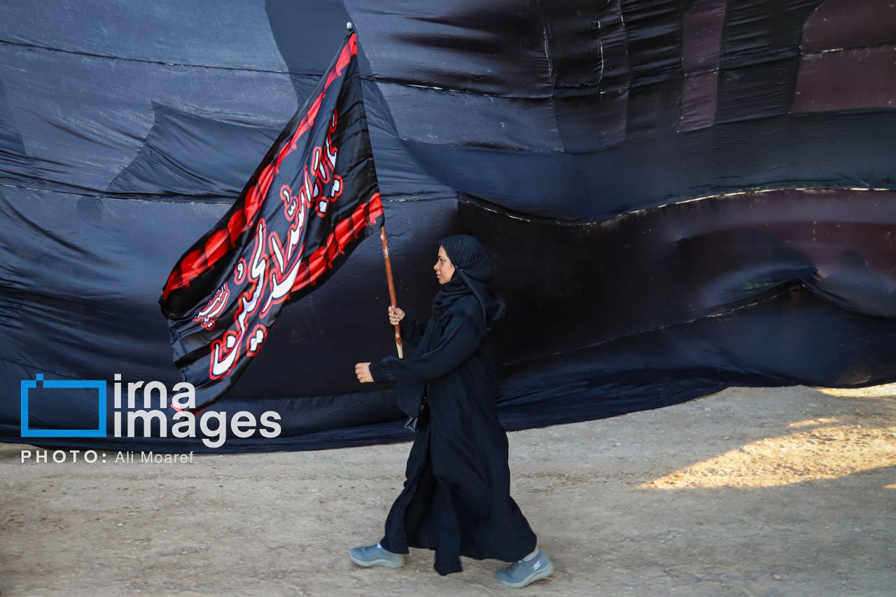 ​​​​​​​کاروان پیاده روی اربعین "عشاق الحسین" رامشیر 
