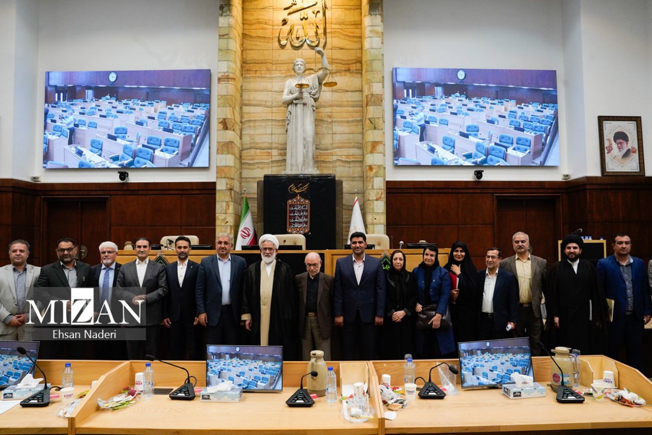 عکس/ برگزاری جلسه هیئت عمومی دیوان عالی کشور