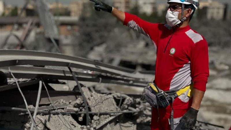 معاون هلال احمر: آرامش امروز حاصل جانفشانی امدادگران در خط مقدم بحران است