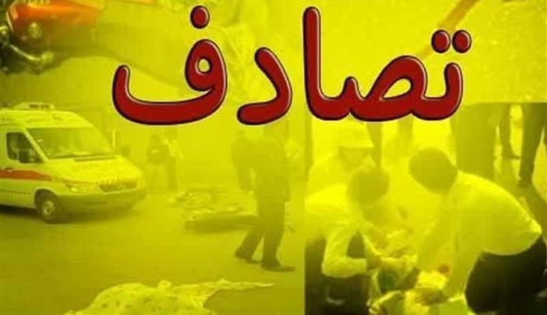 جان باختن زن و مرد ۴۰ ساله در تصادف بزرگراه شهید بابایی تهران