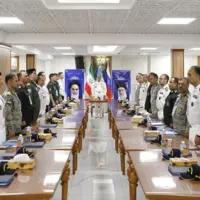 نشست توجیهی رزمایش امداد و نجات دریای خزر