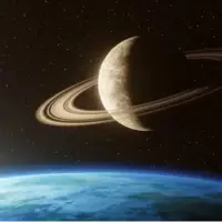 سیاره زحل از آب کم‌چگال‌تر است؛ اما آیا واقعاً روی آب شناور می‌ماند؟